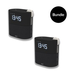 SACKit - 2 x WAKEit Multifunctional Clock Radio - Bundle