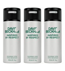 David Beckham - 3x Inspired By Respect Deodorant Spray