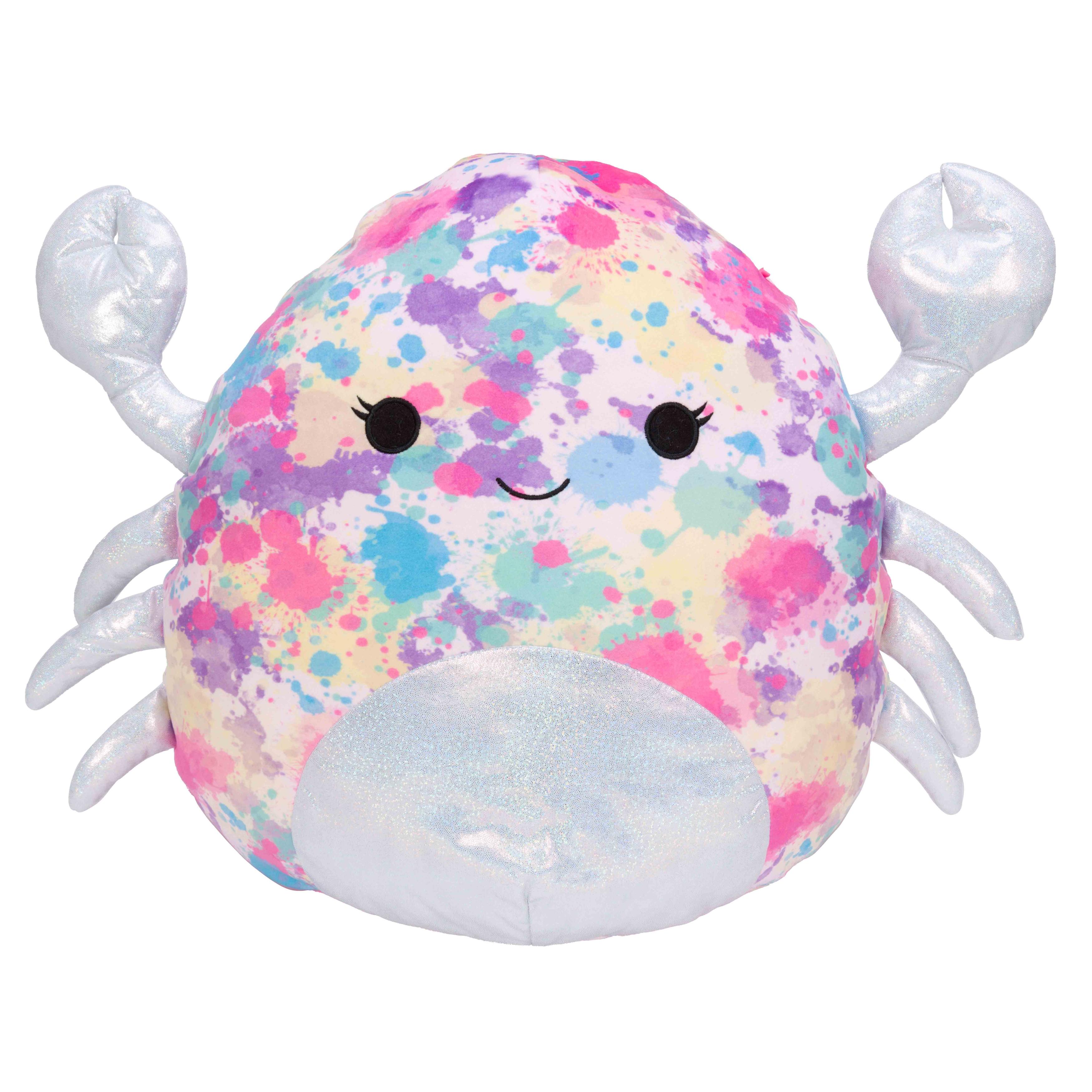 Squishmallows - 40 cm Plush P7 - Rainbow Splatter Crab (2116RC7)