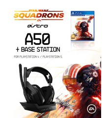 Astro A50 Wireless + Base Station for PlayStation 4/PC + Star Wars Squadrons - Bundle