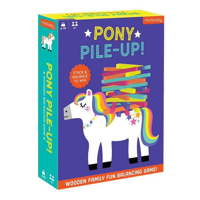 Mudpuppy - Spil - Pony med stableklodser