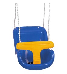 Spring Summer - Baby Swing Deluxe - Blue/Yellow (301204)