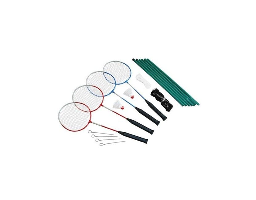 Spring Summer - Badminton set 4 players incl. net (302242)