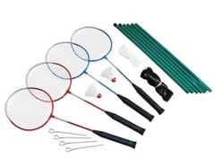 Spring Summer - Badminton set 4 players incl. net (302242)