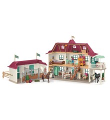 Schleich - Horse Club - Hestegård med Hus og Stald (42551)