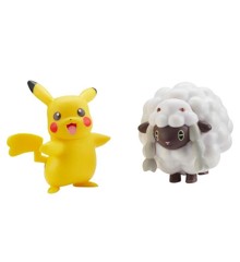 Pokemon - W7 Battle Figure - Pikachu & Wooloo (PKW0126)
