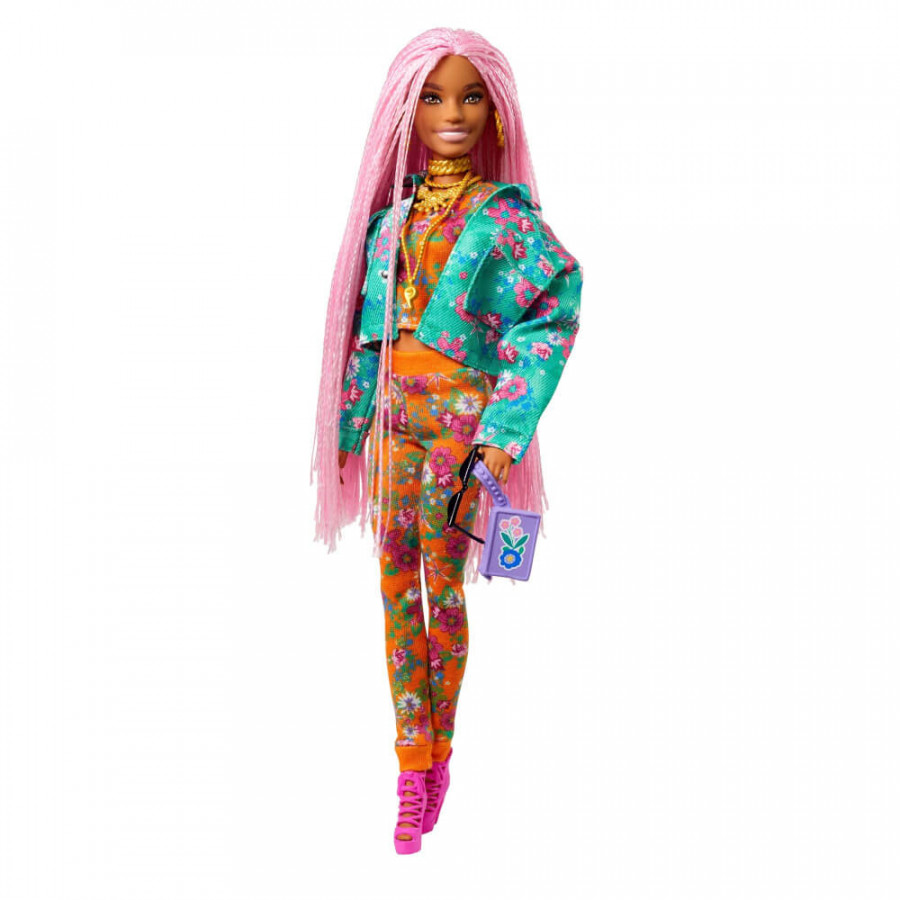 Barbie - Extra Doll - Pink Braids (GXF09)