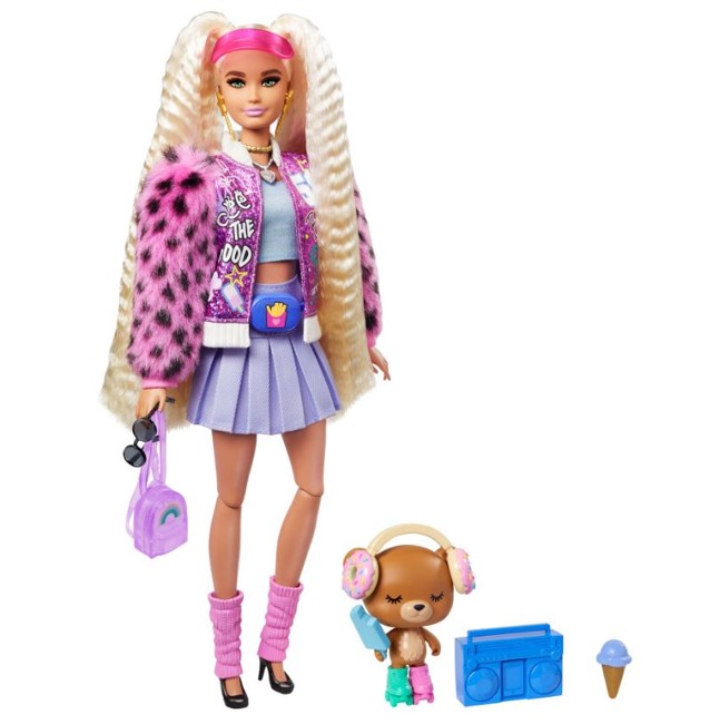 Barbie - Dukke med Blonde Rottehaler (GYJ77)