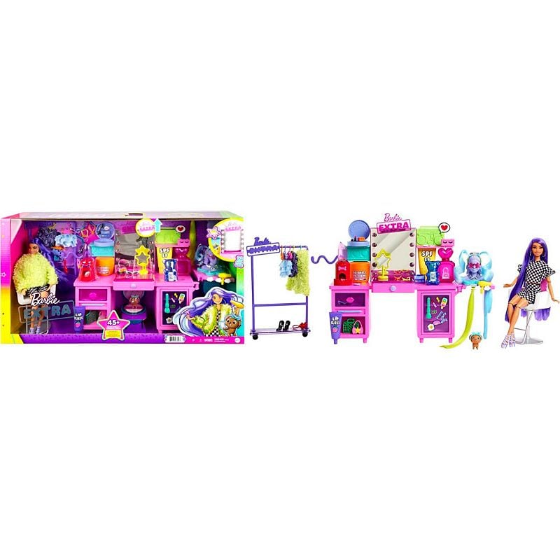 Barbie - Extra Doll&Playset (GYJ70) - Leker