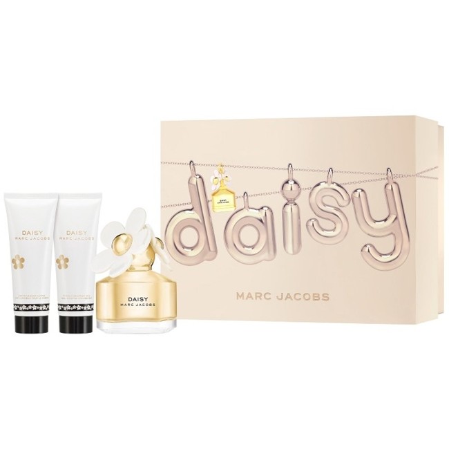 Marc Jacobs - Daisy EDT VAPO 50 ml + Body Lotion 75 ml + Shower Gel 75 ml - Gavesæt