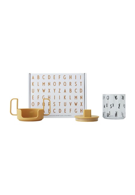 Design Letters - Grow With Your Cup Tritan Gaveæske - Mustard