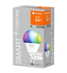LEDVANCE SMART+ Minibirne 40W/RGBW matt E14 WiFi
