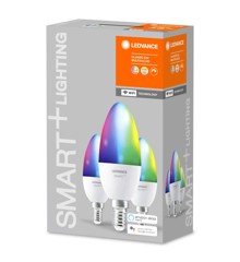 Ledvance- Smart+ Candle 40W/RGBW Frosted E14 WiFi 3 pack