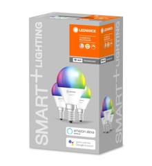 LEDVANCE - SMART+ Minibrine 40W/RGBW matt E14 WiFi 3-Pack