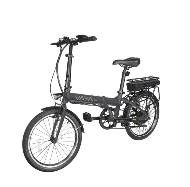 VAYA - CB-1 Elektrisk/Hybrid Cykel 20" 250w - Mørk Grå