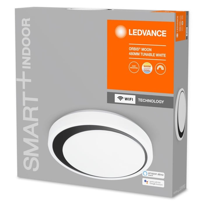 Ledvance - SMART+ Orbis Moon 30W/2700-6500 480mm black WiFi