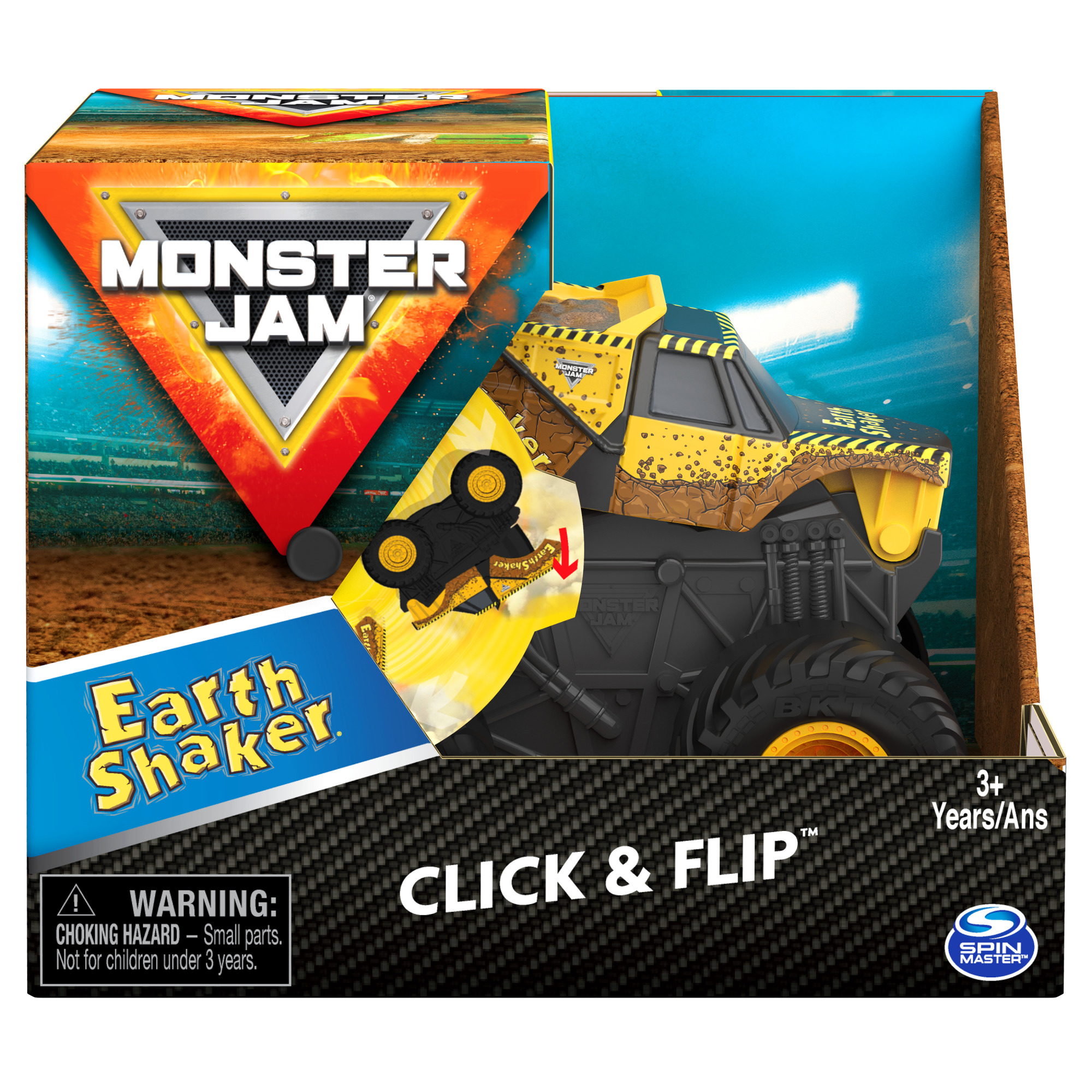 Buy Monster Jam Click Flip 1 43 Earth Shaker Multi Earth Shaker Incl Shipping