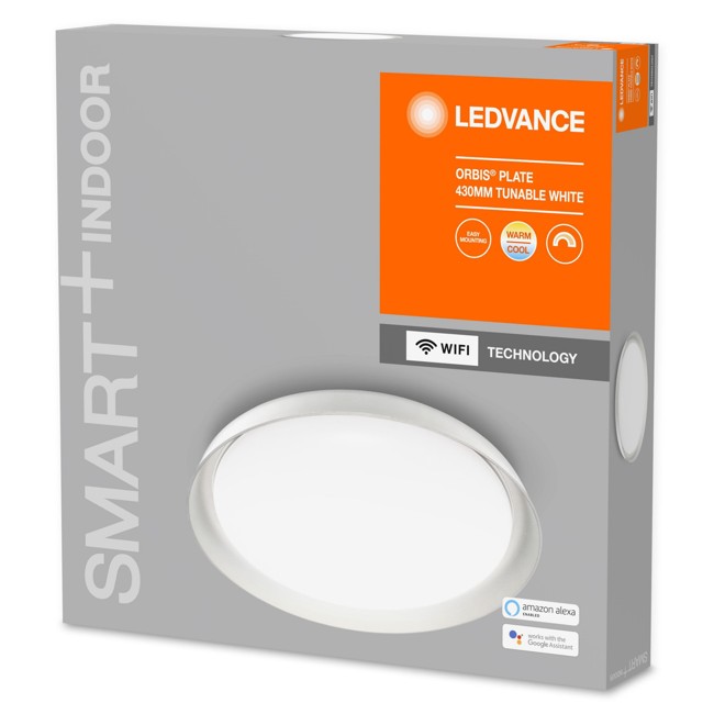 Ledvance - SMART+ Orbis Plate 24W/2700-6500 430mm white WiFi
