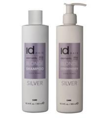 IdHAIR - Elements Xclusive Silver Shampoo 300 ml + Conditioner 300 ml