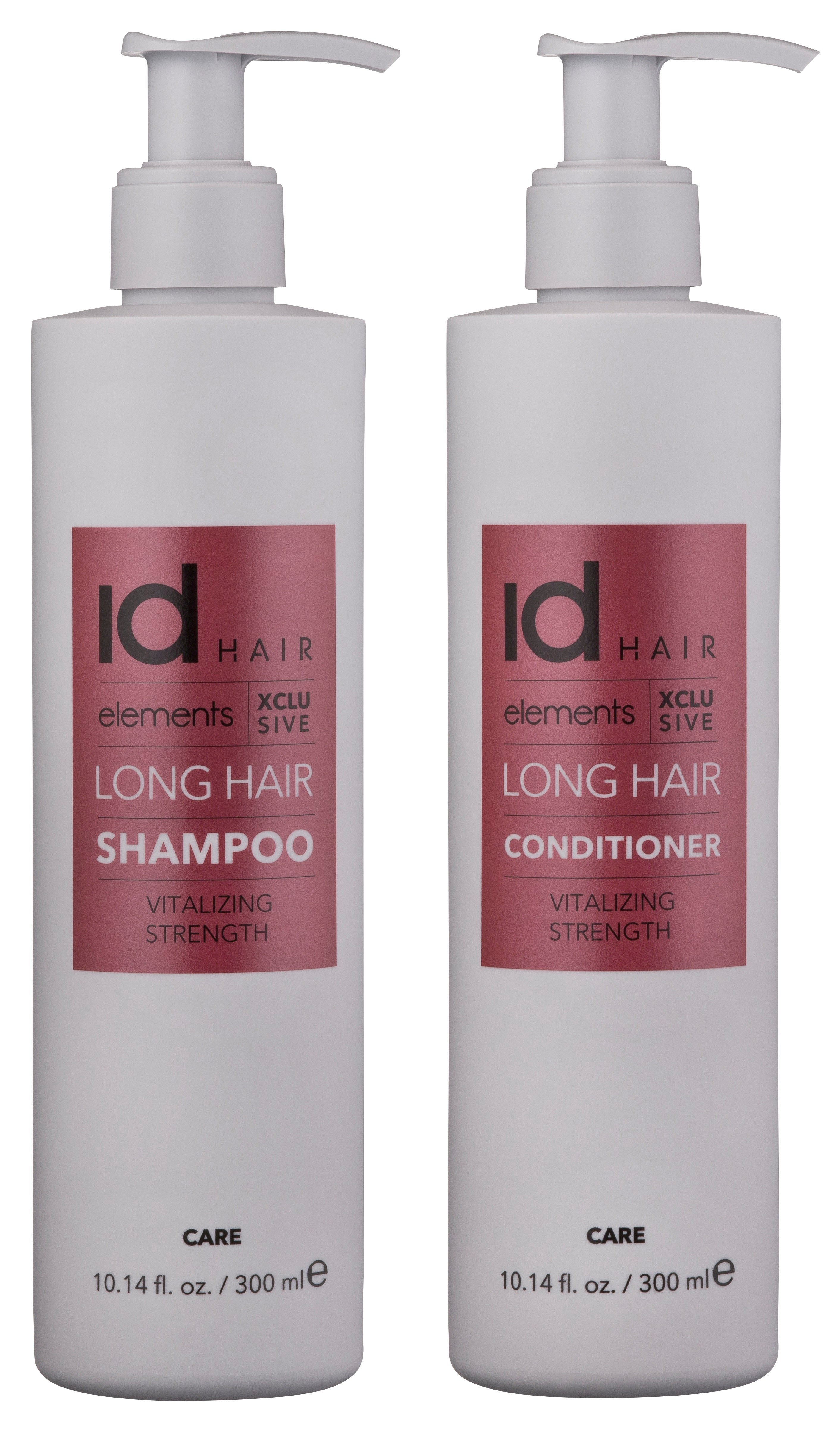 IdHAIR - Elements Xclusive Long Hair Shampoo 300 ml + Conditioner 300 ml - Skjønnhet