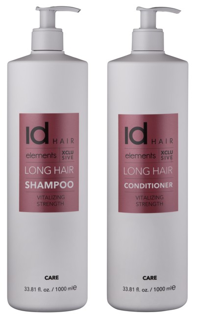 IdHAIR - Elements Xclusive Long Hair Shampoo 1000 ml + Conditioner 1000 ml
