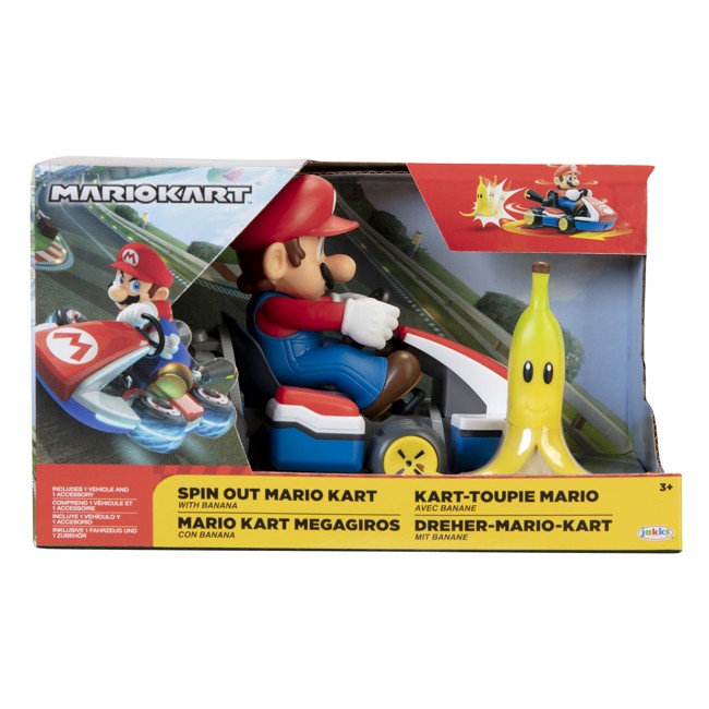 Nintendo - 6,5cm Spin Out Mario Kart - Mario (408744)
