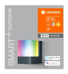 Ledvance -  Smart+ Outdoor Cube RGBW Wall Light - WiFi  - S