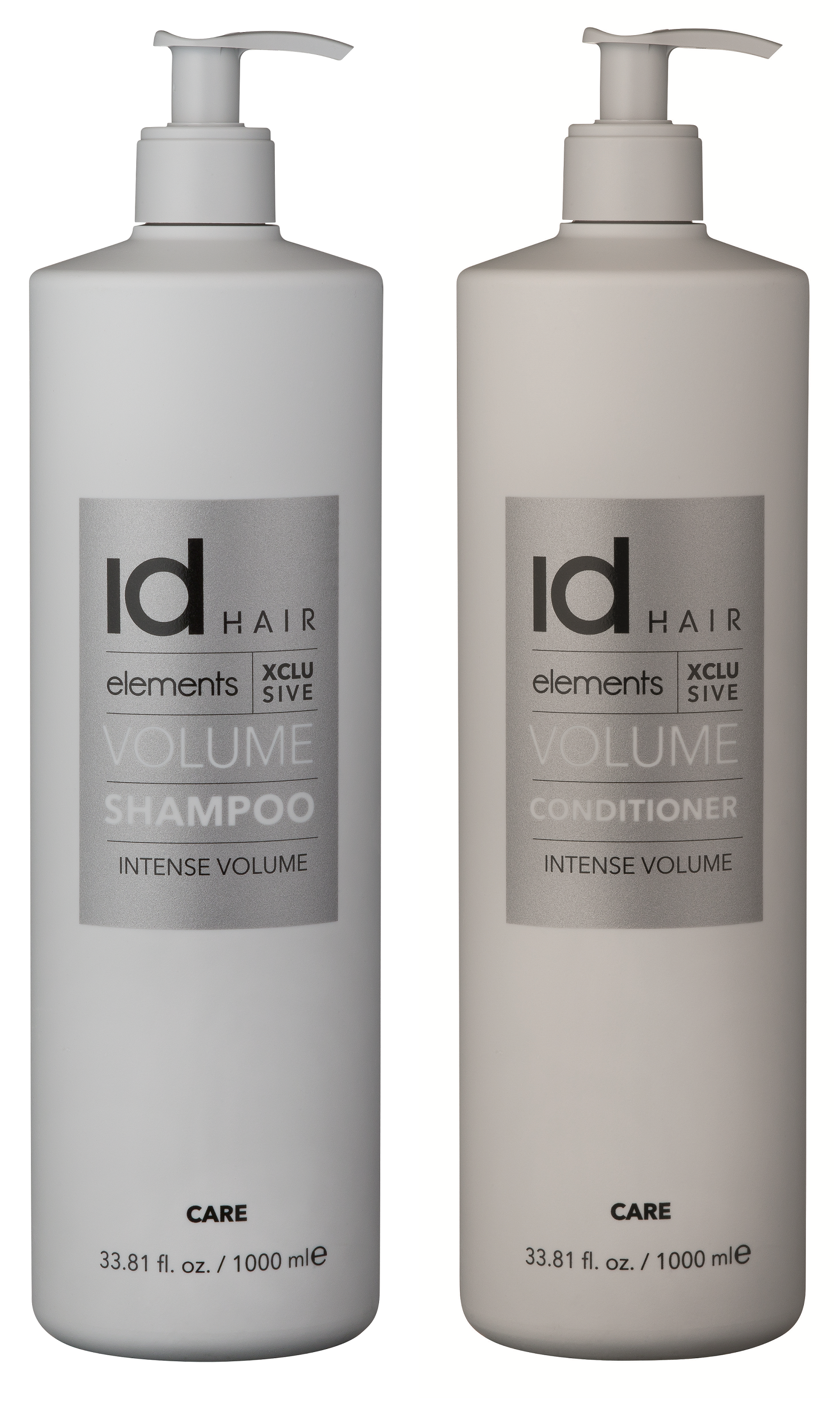 IdHAIR - Elements Xclusive Volume Shampoo 1000 ml + Conditioner 1000 ml - Skjønnhet