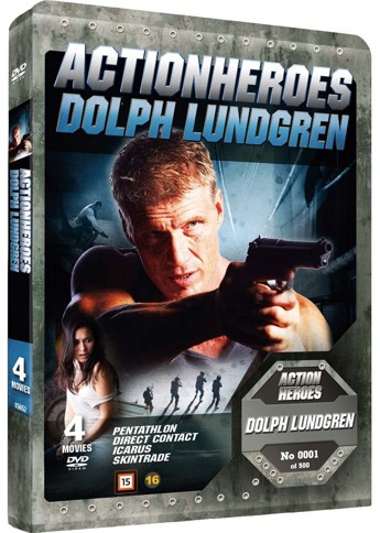 Dolph Lundgren: Action Heroes (Steelbook) 4 dvd box