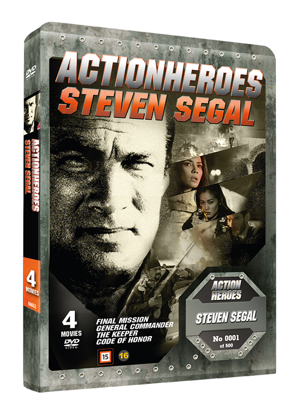 STEVEN SEAGAL - ACTION HEROES - Filmer og TV-serier