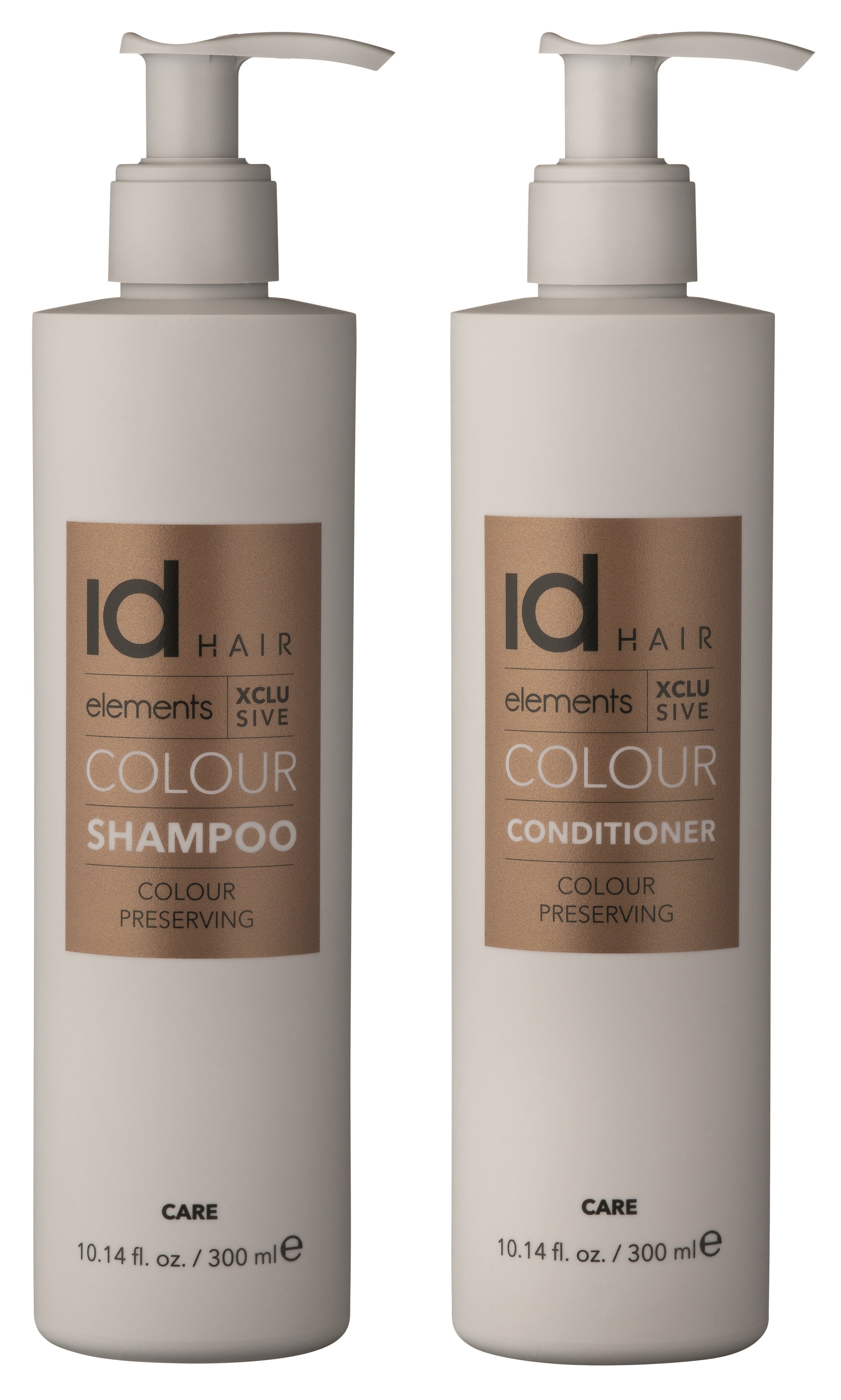 IdHAIR - Elements Xclusive Colour Shampoo 300 ml + Conditioner 300 ml - Skjønnhet