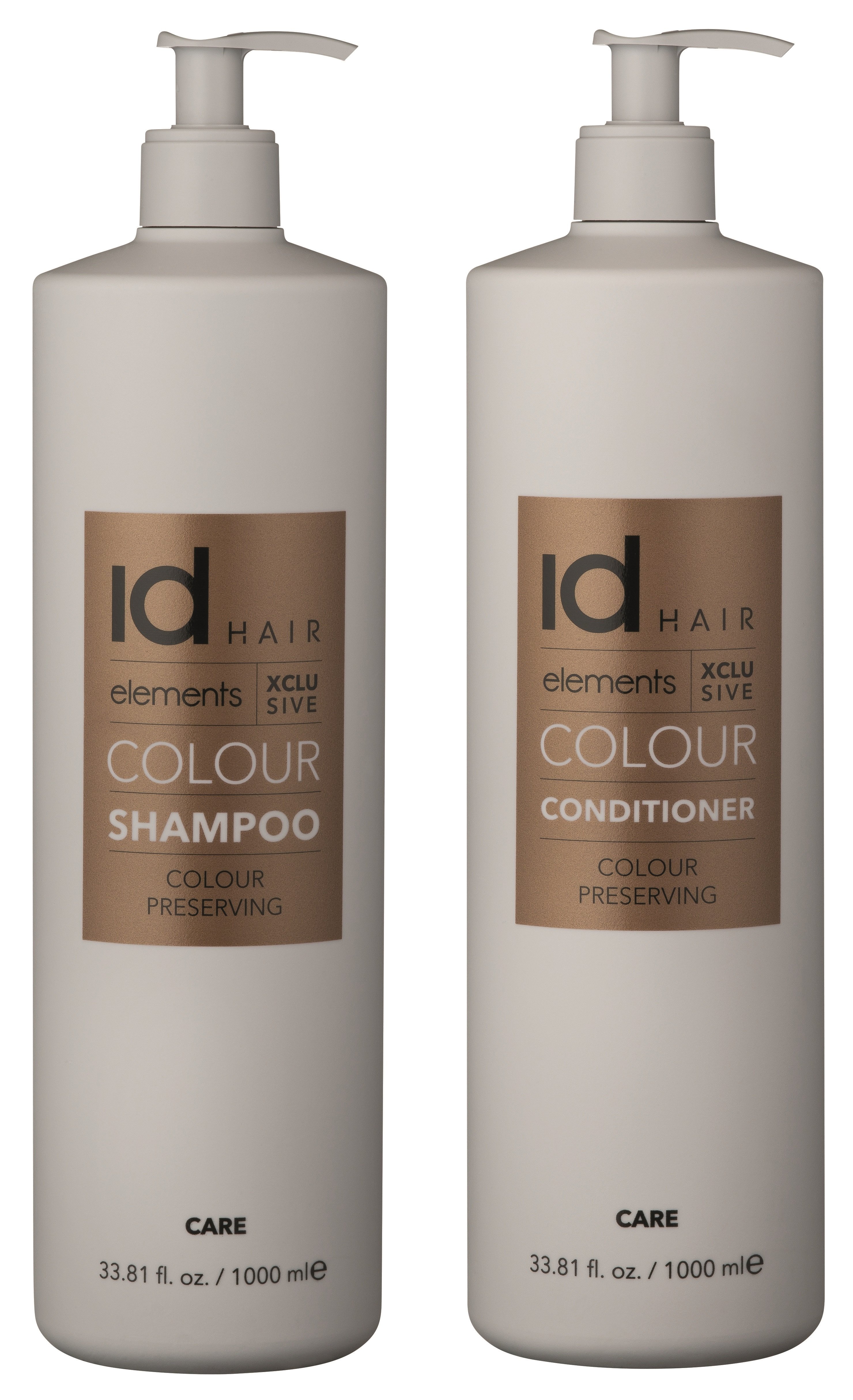 dal hjælpemotor hørbar Køb IdHAIR - Elements Xclusive Colour Shampoo 1000 ml + Conditioner 1000 ml  - 2000 - Fri fragt