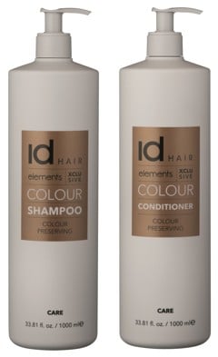 IdHAIR - Elements Xclusive Colour Shampoo 1000 ml + Conditioner 1000 ml