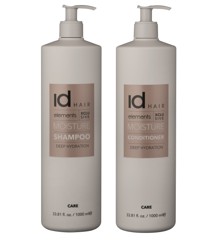 IdHAIR - Elements Xclusive Moisture Shampoo 1000 ml + Conditioner 1000 ml