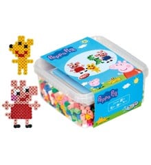 Hama  - Beads Maxi - Peppa Pig beads and pin plate in bucket (8750)