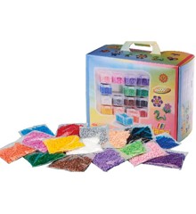 Hama Beads - Large Storage box w/ Midi beads & 16 compartments (6761)