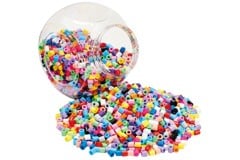 HAMA Maxi Beads  - 2,000pcs stackable red bucket (8588)