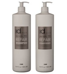 IdHAIR - Elements Xclusive Repair Shampoo 1000 ml + Conditioner 1000 ml