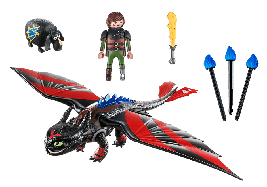 Playmobil - Dragon Racing: Hiccup and Toothless (70727)