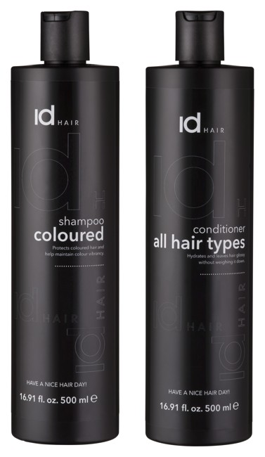 IdHAIR - Essentials Shampoo Colour 500 ml + Conditioner 500 ml