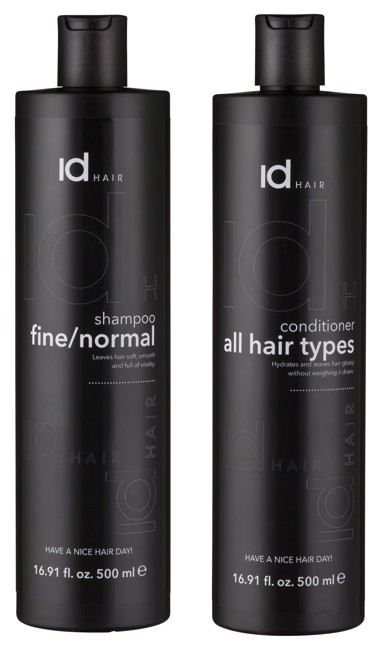 IdHAIR - Essentials Shampoo Fine/Normal 500 ml + Conditioner 500 ml