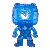Funko Pop! Television: Power Rangers - Blue Ranger (Teleporting) 410 (12627-PSX-1SX) thumbnail-1