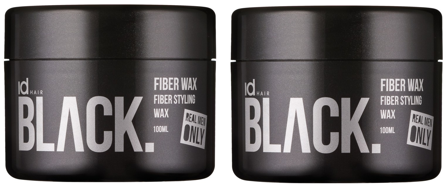 IdHAIR - 2 x Black Fiber Wax 100 ml