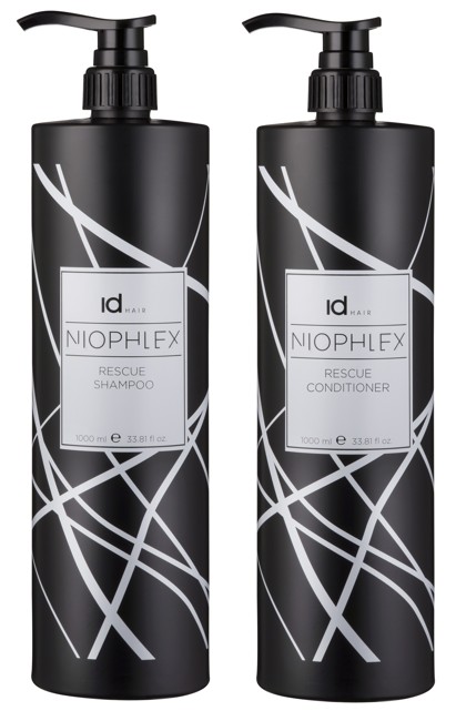 IdHAIR - Niophlex Shampoo Rescue 1000 ml + Conditioner 1000 ml