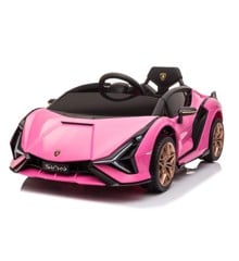 Azeno - Electric Car - Licensed Lamborghini Sian - Pink (6950679)