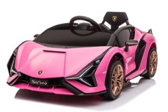 Azeno - Electric Car - Licensed Lamborghini Sian - Pink (6950679)