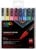 Posca - PC3M - Fine Tip Pen - Basic Colors, 8 pc thumbnail-1