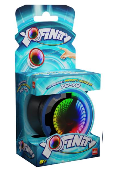 Yofinity - Yo-Yo with infinity mirror - Blue