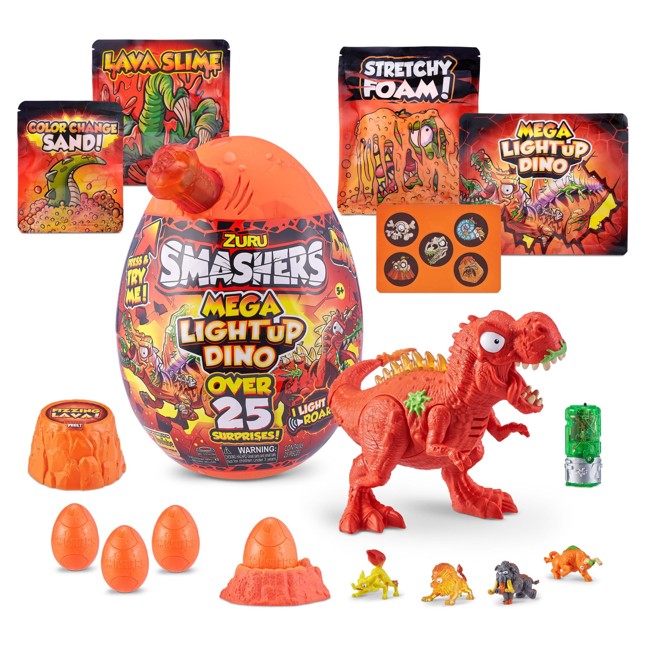 Smashers - Mega Light up Dino  Surprise Egg (20185)