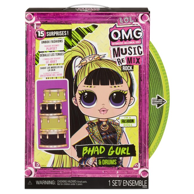 L.O.L. Surprise! - OMG Remix Rock- Bhad Gurl and Drums (577584)